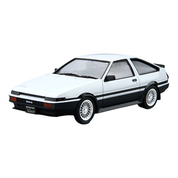 Aoshima: 1/24 Toyota AE86 Sprinter Trueno GT-APEX '85 Scale Model Kit #05 - Bards & Cards