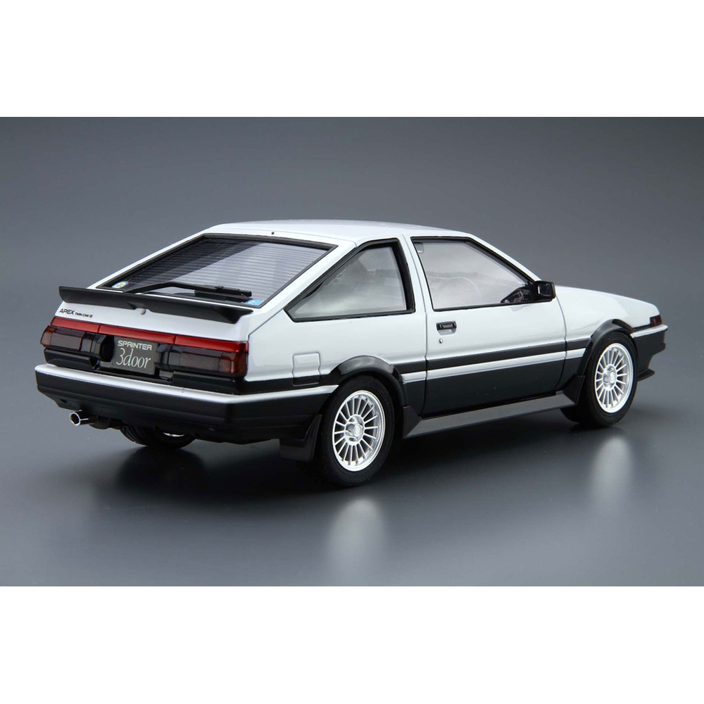 Aoshima: 1/24 Toyota AE86 Sprinter Trueno GT-APEX '85 Scale Model Kit #05