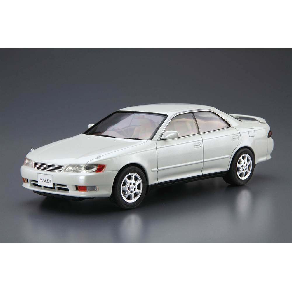 Aoshima: 1/24 Toyota JZX90 Mark II Grande/Tourer '92 Scale Model Kit #90 - Bards & Cards