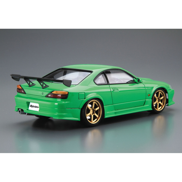 Aoshima: 1/24 Nissan S15 Silvia Rodextyle '99 Scale Model Kit #42 - Bards & Cards