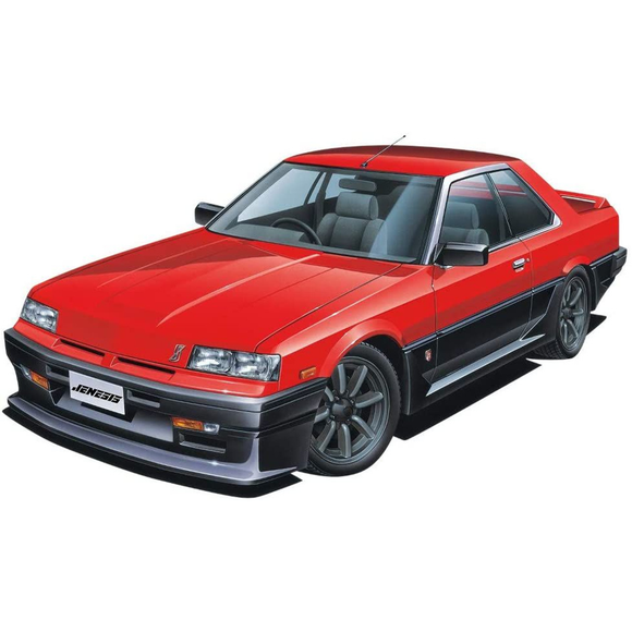 Aoshima: 1/24 Nissan Jenesis Auto DR30 Skyline '84 Scale Model Kit #57 - Bards & Cards