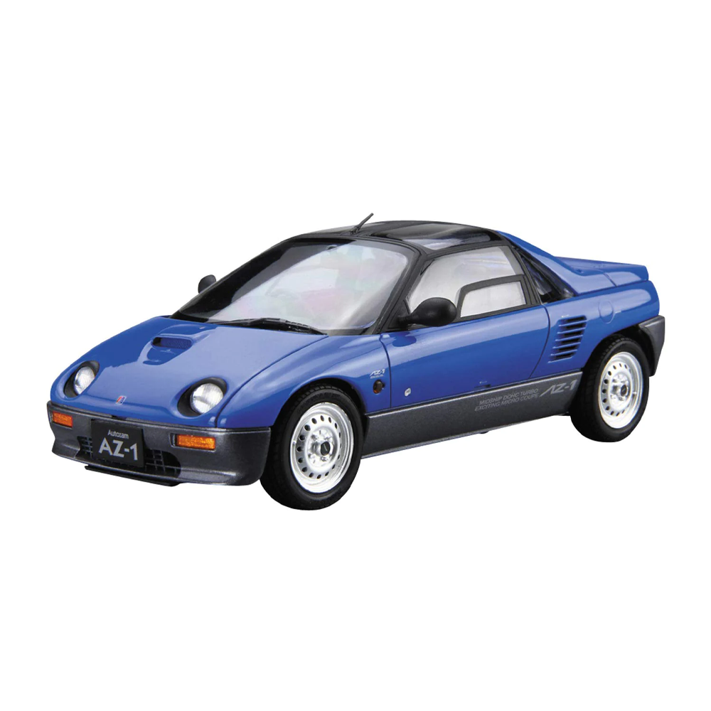 Aoshima: 1/24 Mazdaspeed PG6SA AZ-1 '92 (Mazda Blue) Scale Model Kit #38 - 0