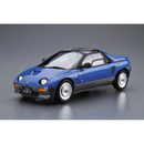 Aoshima: 1/24 Mazdaspeed PG6SA AZ-1 '92 (Mazda Blue) Scale Model Kit #38 - Bards & Cards