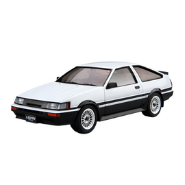 Aoshima: 1/24 TOYOTA AE86 COROLLA LEVIN GT-APEX '85 Scale Model Kit #17 - Bards & Cards
