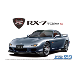 Aoshima: 1/24 MAZDA FD3S RX-7 SPIRIT R TYPE B '02 Scale Model Kit #77 - Bards & Cards
