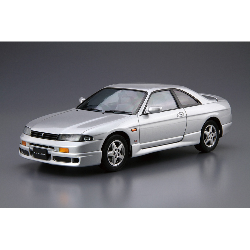 Aoshima: 1/24 NISSAN ECR33 SKYLINE GTS25T Type M '94 Scale Model Kit #94