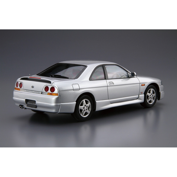 Aoshima: 1/24 NISSAN ECR33 SKYLINE GTS25T Type M '94 Scale Model Kit #94 - Bards & Cards