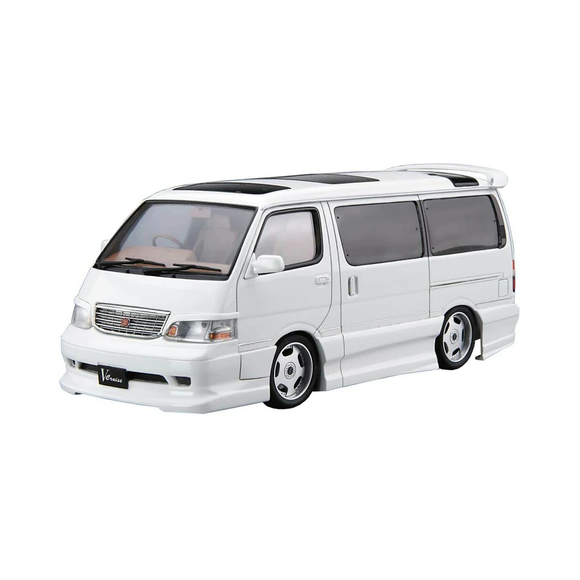 Aoshima: 1/24 AZ-MAX KZH100 Hiace Wagon '99 (Toyota) Scale Model Kit #25 - Bards & Cards