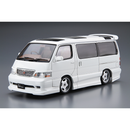 Aoshima: 1/24 AZ-MAX KZH100 Hiace Wagon '99 (Toyota) Scale Model Kit #25 - Bards & Cards