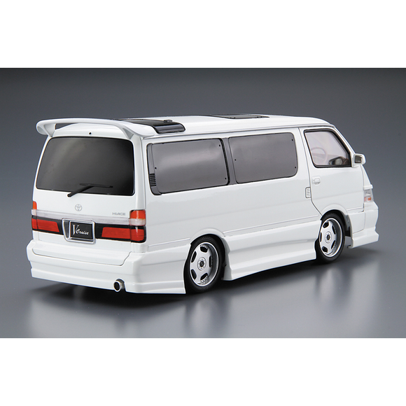 Aoshima: 1/24 AZ-MAX KZH100 Hiace Wagon '99 (Toyota) Scale Model Kit #25 - Bards & Cards
