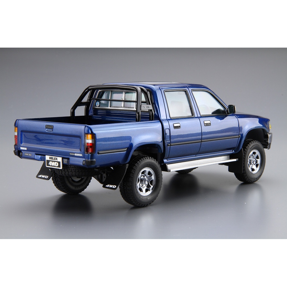 Aoshima: 1/24 Toyota LN107 Hilux Pickup Double Cab 4WD '94 Scale Model Kit #20 - Bards & Cards