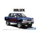 Aoshima: 1/24 Toyota LN107 Hilux Pickup Double Cab 4WD '94 Scale Model Kit #20 - Bards & Cards
