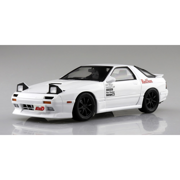 Aoshima: Initial D - Takahashi Ryosuke FC3S RX-7 [Comics Vol. 11 Akagi Battle Ver.] Scale Model Kit #I-2 - Bards & Cards
