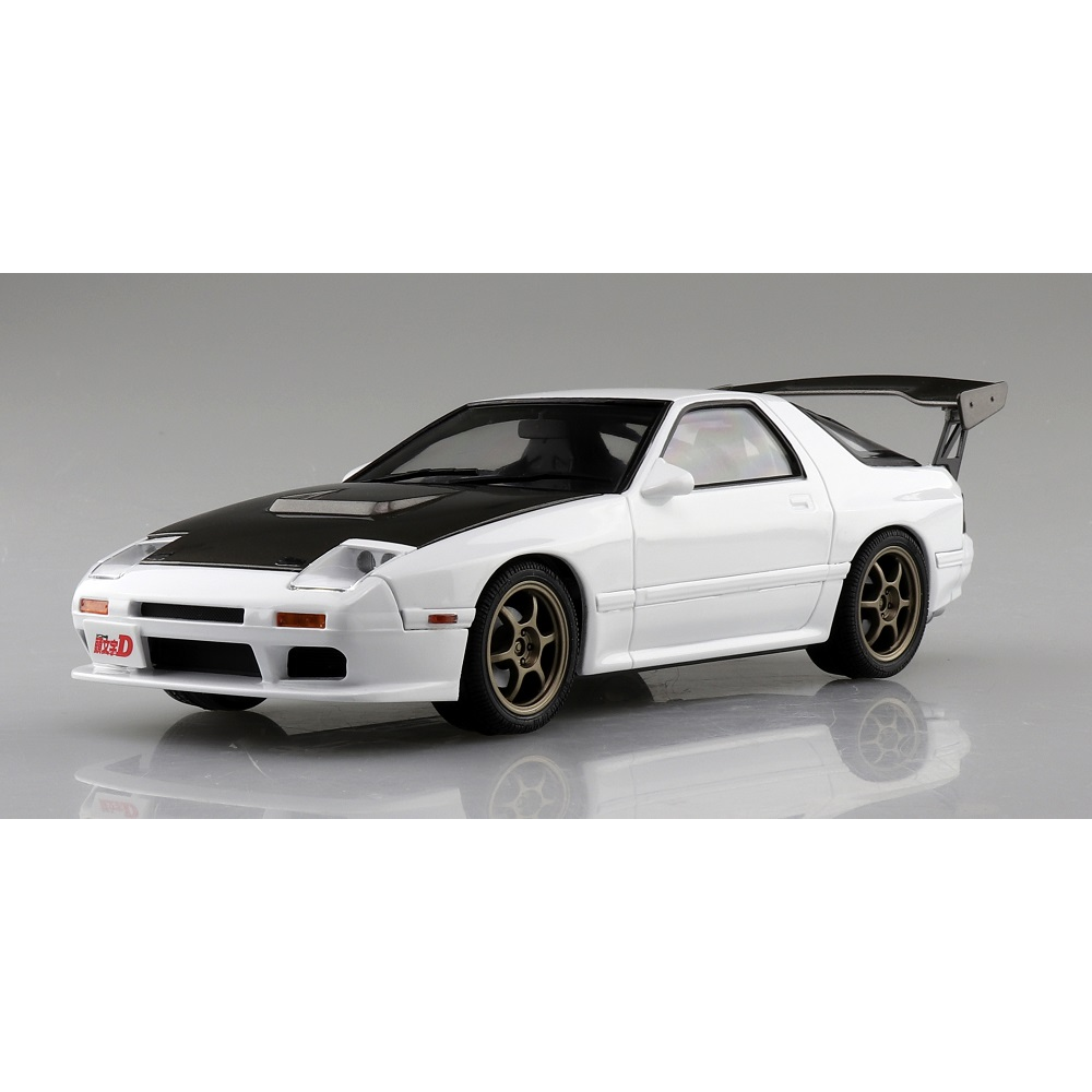 Aoshima: Initial D - Takahashi Ryosuke FC3S RX-7 [Comics Vol. 41 Hakone Battle Ver.] Scale Model Kit #I-3 - 0