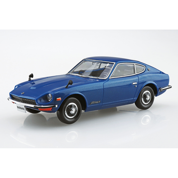 Aoshima: 1/32 The Snap Kit Nissan S30 FAIRLADY Z (Blue Metallic) Scale Model Kit #13-E - Bards & Cards