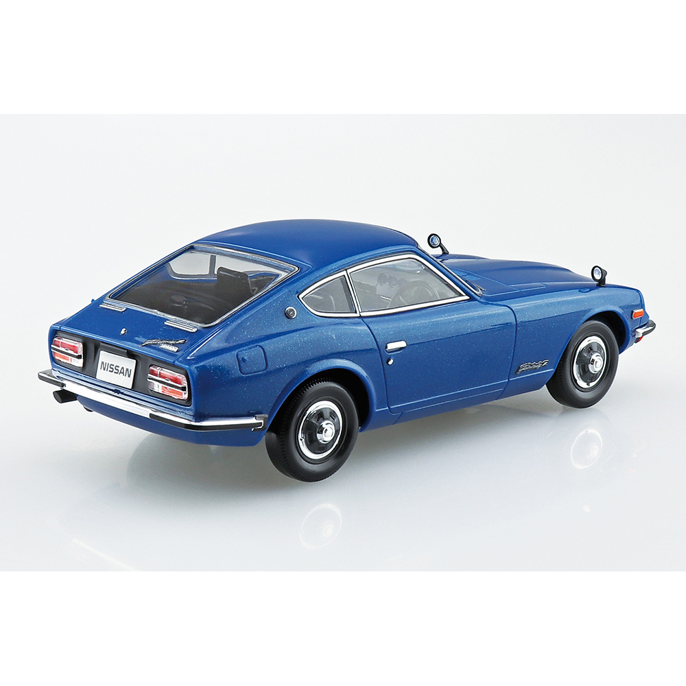 Aoshima: 1/32 The Snap Kit Nissan S30 FAIRLADY Z (Blue Metallic) Scale Model Kit #13-E