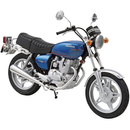 Aoshima: 1/12 Honda CB400T Hawk-II '77 Scale Model Kit #15 - Bards & Cards