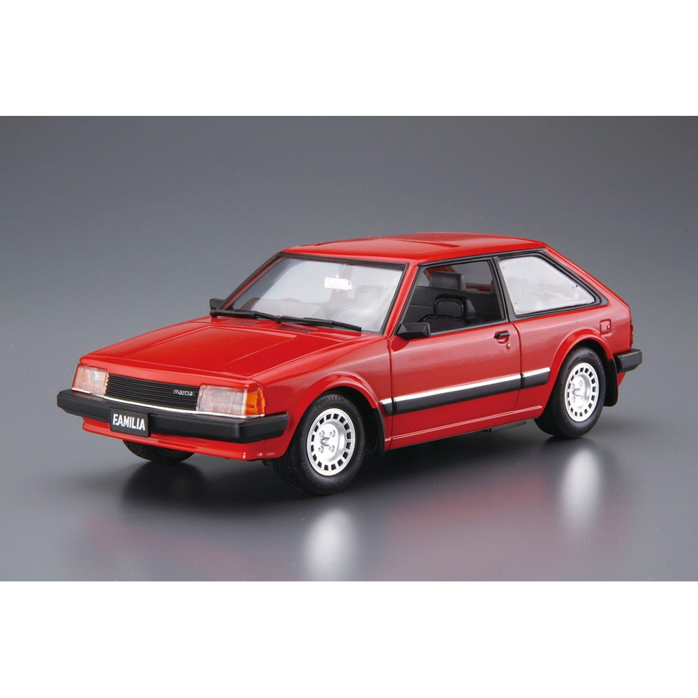 Aoshima: 1/24 Mazda BD Familia XG '80 Scale Model Kit #80 - 0