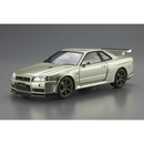 Aoshima: 1/24 Nissan BNR34 Skyline GT-R V-SpecII Nur. '02 Scale Model Kit #134 - Bards & Cards
