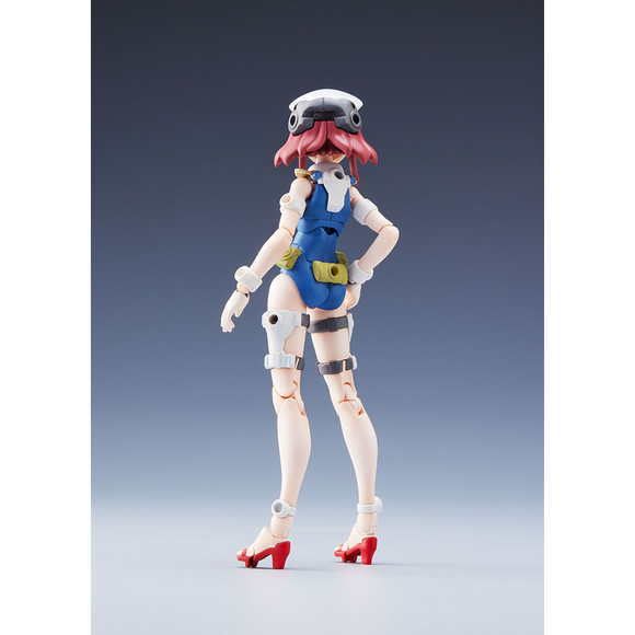 Aoshima: Gattai Robot Musashi - ACKS GR-03 Musashi and Nagisa Jinguji Model Kit Set Scale Model Kit - Bards & Cards