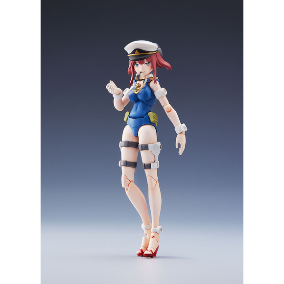 Aoshima: Gattai Robot Musashi - ACKS GR-03 Musashi and Nagisa Jinguji Model Kit Set Scale Model Kit - Bards & Cards