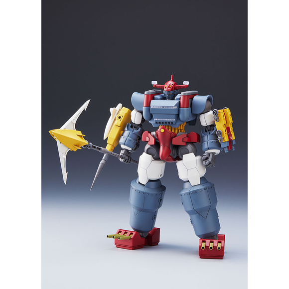 Aoshima: Gattai Robot Musashi - ACKS GR-03 Musashi and Nagisa Jinguji Model Kit Set Scale Model Kit - Bards & Cards