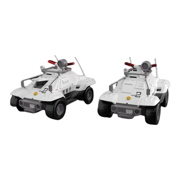 Aoshima: 1/43 Mobile Police Patlabor Type 98 Commnad Vehicle Set of 2 Scale Model Kit - Bards & Cards