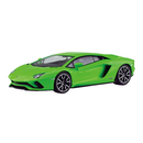 Aoshima: 1/32 The Snap Kit Lamborghini Aventador S (Pearl Green) Scale Model Kit #12-D - Bards & Cards
