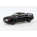 Aoshima: 1/32 The Snap Kit Nissan R32 Skyline GT-R (Black Pearl Metallic) Scale Model Kit #14-C - Bards & Cards