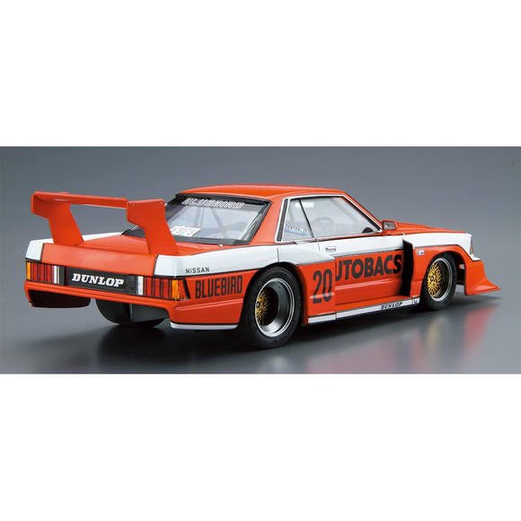 Aoshima: 1/24 NISSAN KY910 BLUEBIRD SUPER SILHOUETTE '83 Scale Model Kit #24 - Bards & Cards
