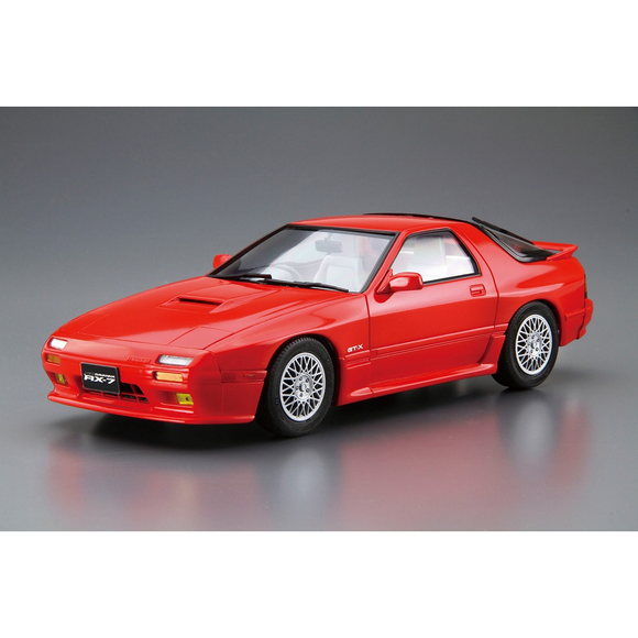 Aoshima: 1/24 Mazda FC3S Savanna RX-7 '89 Scale Model Kit #64 - Bards & Cards