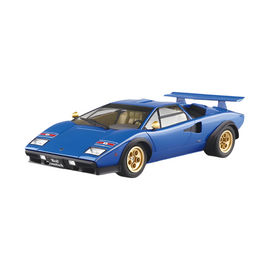 Aoshima: 1/24 '76 WOLF Countach Version 2 Scale Model Kit #18 - Bards & Cards