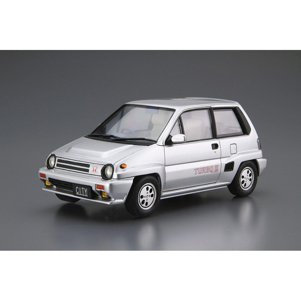 Aoshima: 1/24 Honda AA City Turbo II '85 Scale Model Kit #60