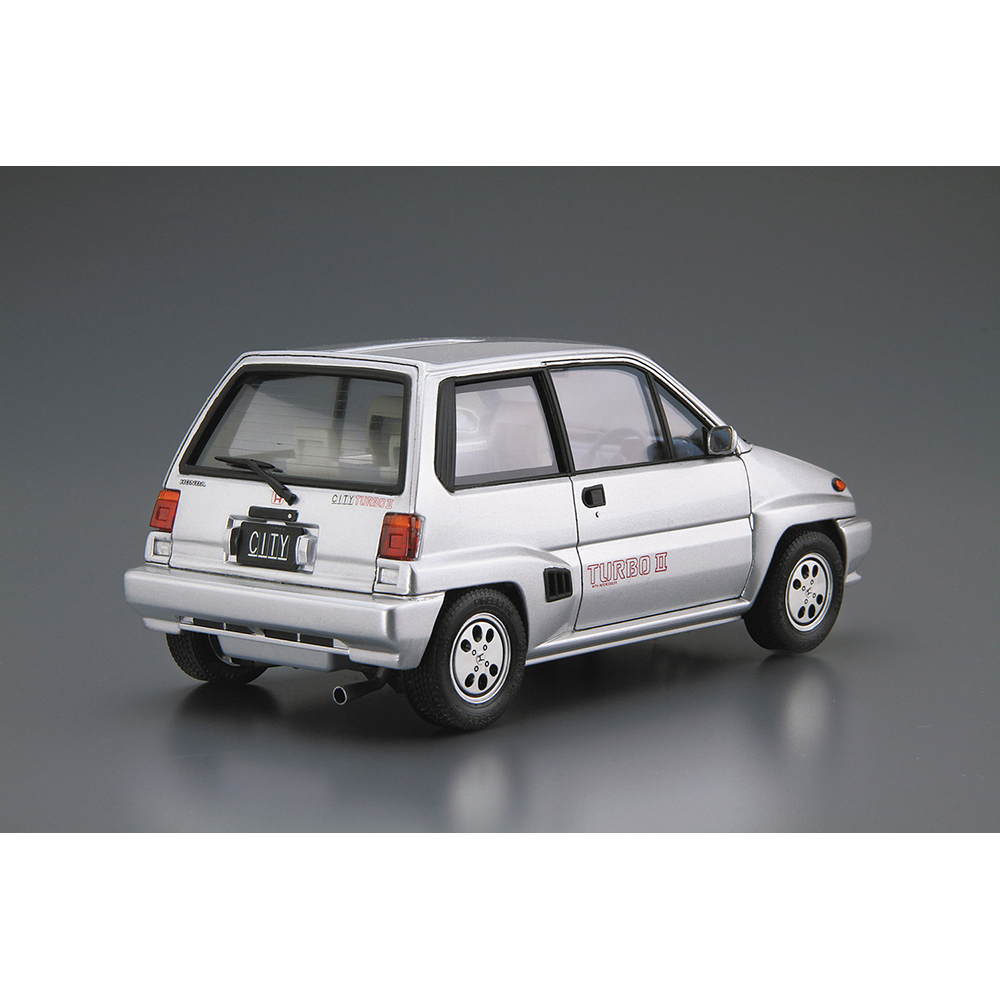 Aoshima: 1/24 Honda AA City Turbo II '85 Scale Model Kit #60