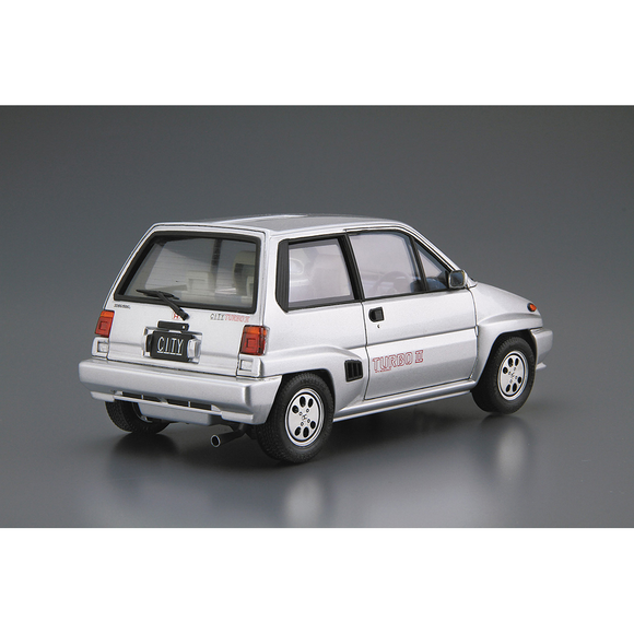 Aoshima: 1/24 Honda AA City Turbo II '85 Scale Model Kit #60 - Bards & Cards