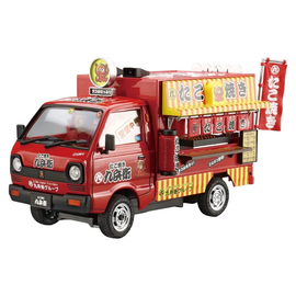 Aoshima: 1/24 Catering Machine Series - Takoyaki Hachirou Scale Model Kit #5 - Bards & Cards