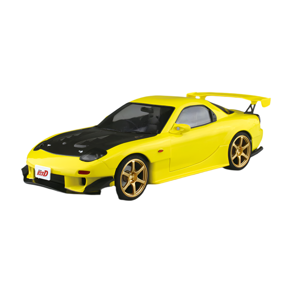 Aoshima: 1/24 Initial D Takahashi Keisuke FD3S RX-7 Project D Last Battle Ver. Scale Model Kit I-SP03