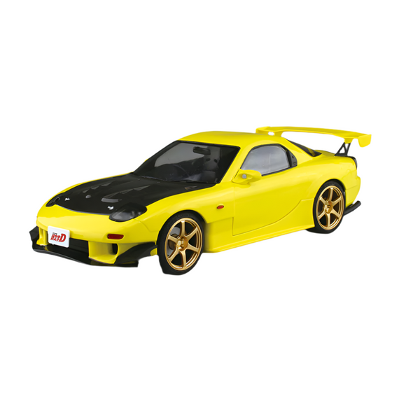 Aoshima: 1/24 Initial D Takahashi Keisuke FD3S RX-7 Project D Last Battle Ver. Scale Model Kit I-SP03 - Bards & Cards