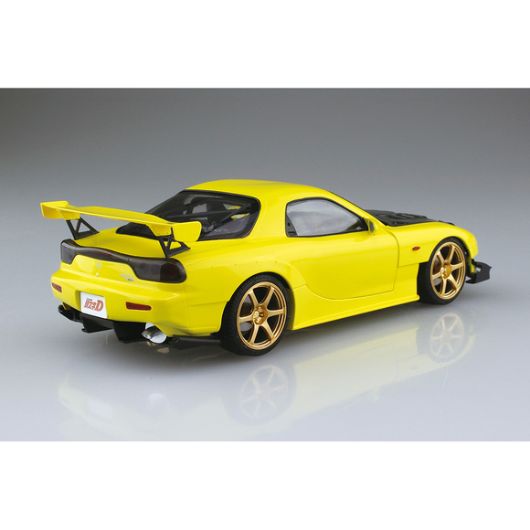 Aoshima: 1/24 Initial D Takahashi Keisuke FD3S RX-7 Project D Last Battle Ver. Scale Model Kit I-SP03 - Bards & Cards