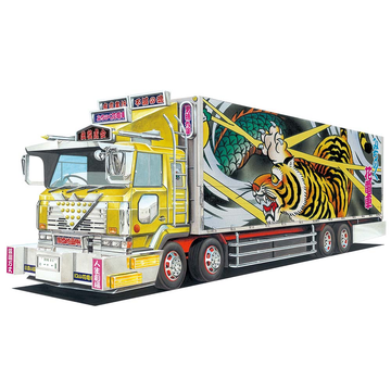 Aoshima: 1/64 Decoration Truck Mini Deco Next Michinoku-Hana Train Scale Model Kit #9 - Bards & Cards
