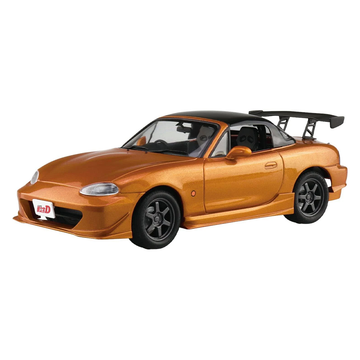 Aoshima: 1/24 Initial D - Omiya Satoshi NB8C Roadster Scale Model Kit #16 - Bards & Cards