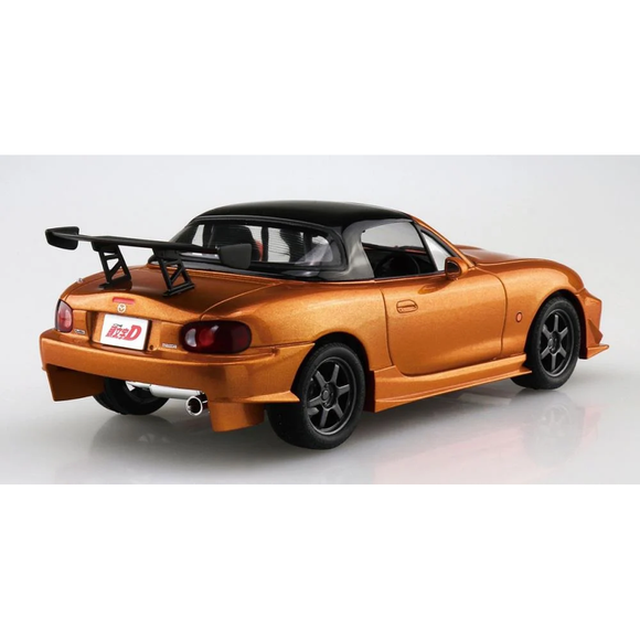 Aoshima: 1/24 Initial D - Omiya Satoshi NB8C Roadster Scale Model Kit #16 - Bards & Cards