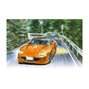 Aoshima: 1/24 Initial D - Omiya Satoshi NB8C Roadster Scale Model Kit #16 - Bards & Cards