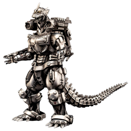 Aoshima: ACKS Godzilla Tokyo SOS - MFS-3 MechaGodzilla Kiryu Heavy Armor Scale Model Kit - Bards & Cards