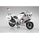 Aoshima: 1/12 Scale Yamaha FJR1300P Police Die-Cast Motorcycle - Bards & Cards