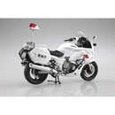 Aoshima: 1/12 Scale Yamaha FJR1300P Police Die-Cast Motorcycle - Bards & Cards