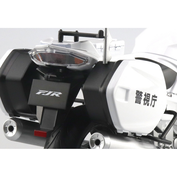 Aoshima: 1/12 Scale Yamaha FJR1300P Police Die-Cast Motorcycle - Bards & Cards