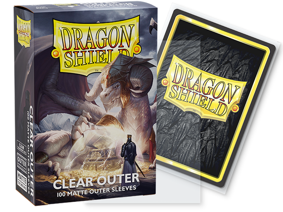 Dragon Shield Matte Outer Sleeves 100 ct Box - Bards & Cards