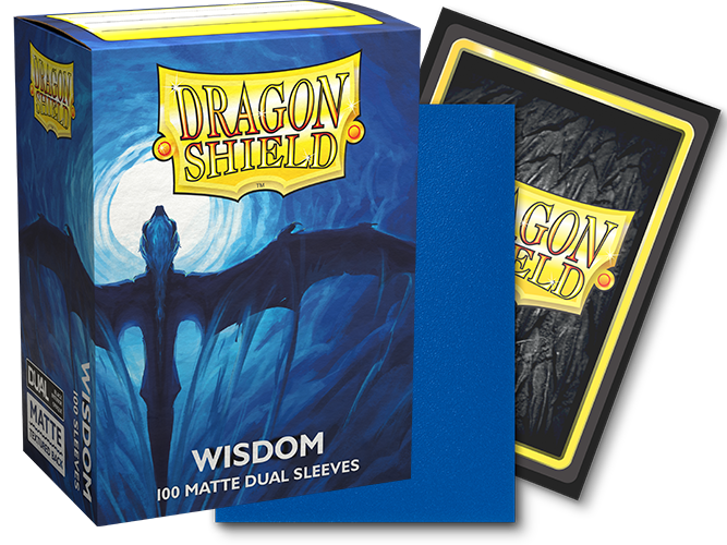 Dragon Shield Standard Sized Dual Matte Card Sleeves 100 ct Box - Bards & Cards