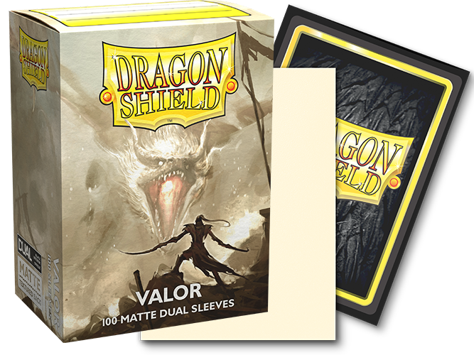 Dragon Shield Standard Sized Dual Matte Card Sleeves 100 ct Box - Bards & Cards